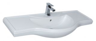 Мебельная раковина Kirovit Классик 120см белый 00000006029